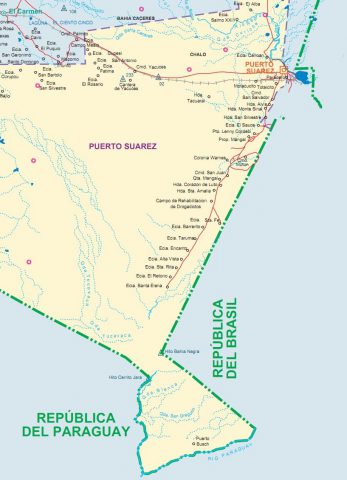 Südosten der bolivianischen Provinz Germán Busch