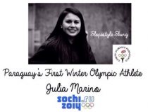 Paraguays erste und einzige Athletin bereit für die Winterolympiade