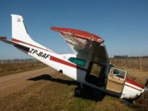 Flugzeug aus Paraguay mit Problemen