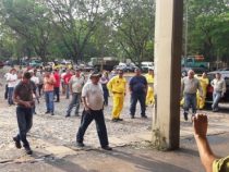 Generalstreik der ANDE Mitarbeiter