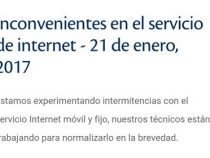 Tigo meldet Probleme beim Internet