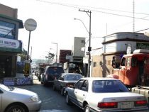 Scheibenreiniger angeschossen