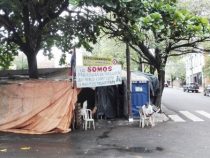 Brasilianische Botschaft geht gegen Demonstranten vor
