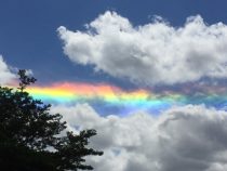 Was sah man da am Himmel über Asunción?