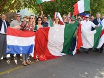 Die Italiener zeigen Präsenz