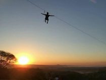 Die längste Seilrutsche in Paraguay