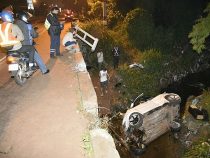 Ein Fahrer auf Abwegen