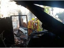 Nach Grillfeier Haus abgebrannt