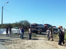 Hohe Maut im Chaco löst Straßensperre aus