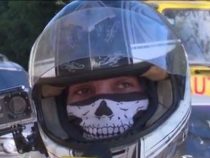 Als “Zorro“ unterwegs in den Straßen von Asunción