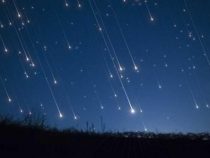 Ein Meteorschauer über Paraguay