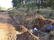 Die Straße der pathologischen Abfälle