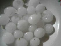 Hagel und Stromausfälle