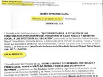 Parallelregierung gibt Gesetzgebern vor wie sie abzustimmen haben