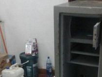 Tresor in aller Ruhe aufgeschweißt