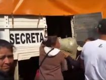 Wütender Mob beraubt Notstandsekretariat um Lebensmittel