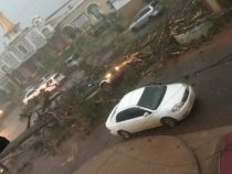 So sah man das Unwetter von Alto Paraná