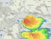 Schwere Unwetter über Paraguay prognostiziert