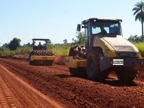 Ein Straßenbauprojekt schreitet erstaunlich schnell voran