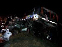 Schwerer Verkehrsunfall nahe Coronel Oviedo