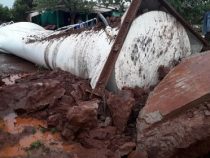 Wassertank zerstört zwei Häuser und verletzt Bewohner