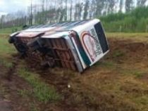 Bus vom Transportunternehmen Independencia verunglückt