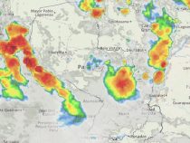 Unwetteralarm für 10 Departements