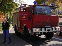 Erster Brandeinsatz der Feuerwehr Carlos Pfannl