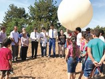 Geglückter Ballonflug in die Stratosphäre