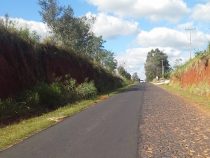 Das Recht des Stärkeren gilt auf einer Straße in Paraguay