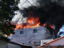 Großbrand im Mercado 4