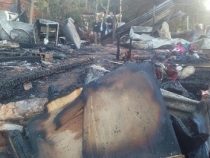 Elektrisches Heizgerät löst Brandkatastrophe aus