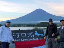 Paraguayer erklimmen den höchsten Berg in Japan