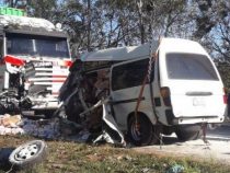 Frontaler Crash in Caaguazú