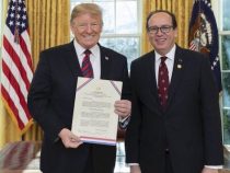 Donald Trump beglückwünscht Mario Abdo Benítez