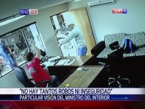 Innenminister: “Es gibt weniger Raubüberfälle und Unsicherheit in Paraguay“