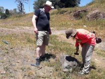Diamantensuche in und um eine deutsche Kolonie