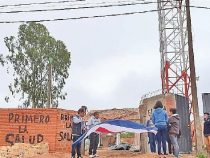 Anwohner im Aufstand gegen eine Mobilfunkantenne