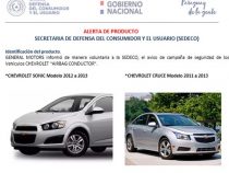 Chevrolet ruft Autos in die Werkstatt zurück