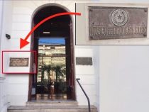 Gedenktafel gestohlen