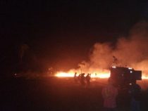 Brandstiftung: Wiesenbrand gerät außer Kontrolle
