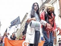 Zombie-Marsch gegen die Bildungsmisere