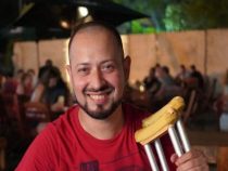 Hamburger und Bier vom Fass für einen guten Zweck
