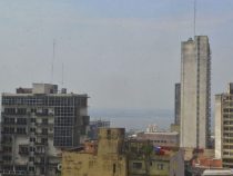 Rauch über der Stadt
