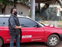 Covid-19-Lebensweise: Taxifahrer passen sich an