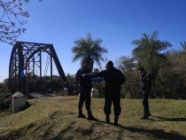 Kriminelle haben es auf eine Eisenbahnbrücke abgesehen