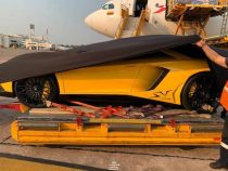 Lamborghini Aventador LP750 nach Paraguay geliefert