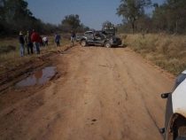 Ein Toter nach Reifenplatzer im Chaco