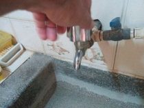 Das Wasser geht aus