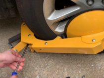 Eine Radkralle ist kein Hindernis